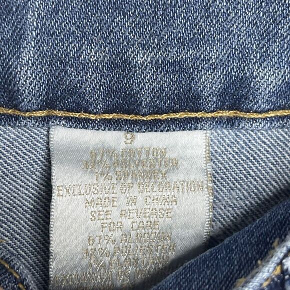 Baby Phat Blue Jeans Silver Label Denim Capri Pants Juniors Size 9 - Picture 6 of 8
